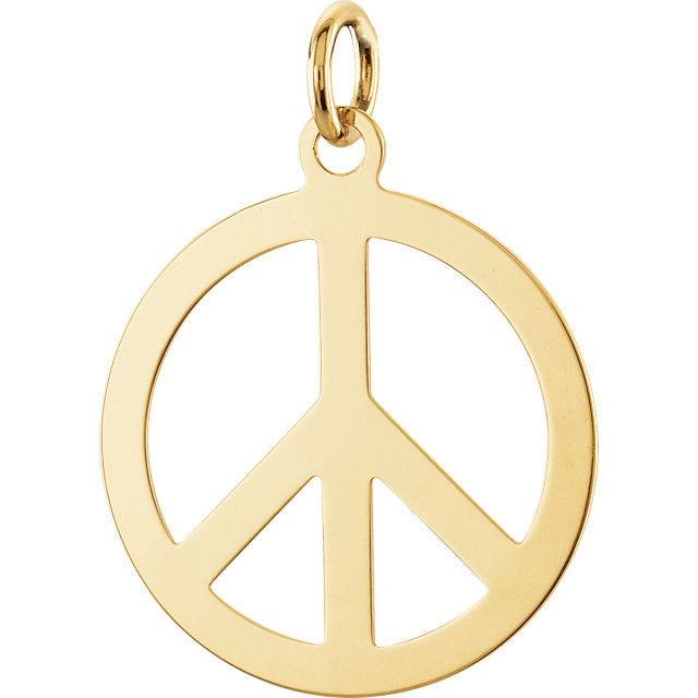 Earrings > Sign > Peace > Circle