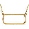 Necklace > 16" > Rectangle > Soft