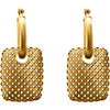 Earrings > Hoop > Pierced-Styled > Rectangular