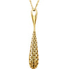 Necklace > 18" > Shaped > Teardrop
