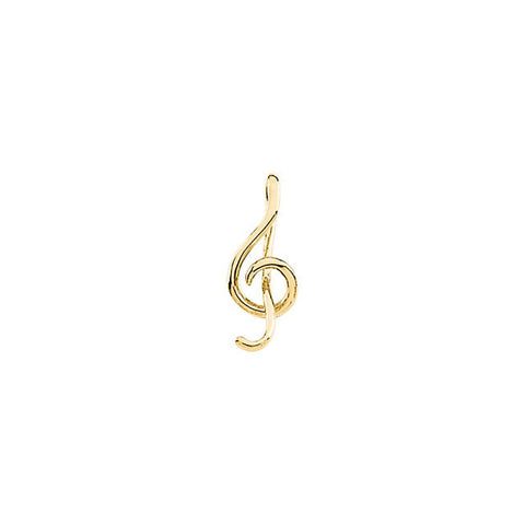 Pendant > Note > Musical > Clef > Treble