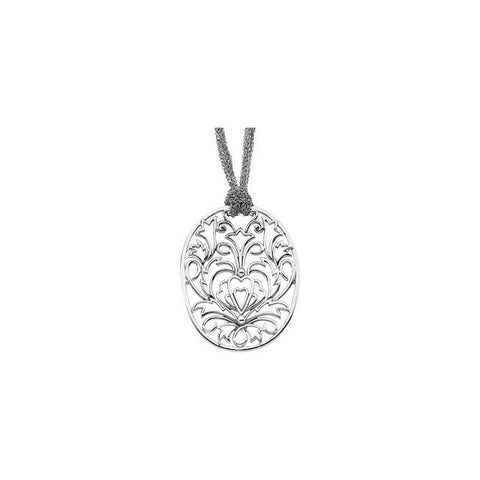 Pendant > Filigree > Oblong