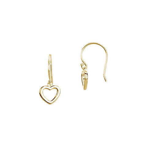 Earrings > Heart > Petite