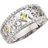 Ring > Diamond > CTW > 3/Sapphire & 3 > Yellow