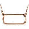 Necklace > 16" > Rectangle > Soft