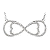 Necklace > 19.85" > Diamond > 1/8 CTW > 13x32mm