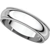Band > Milgrain > Fit > Comfort > 6mm