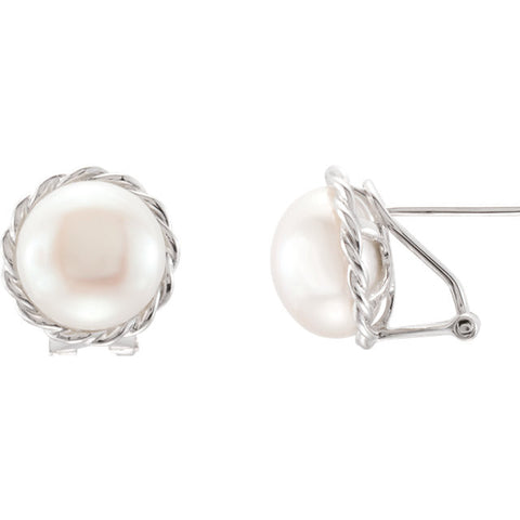 Earrings > Pearl > Freshwater > 11mm