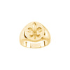 Fleur-de-lis > with > Ring > Signet > Gents