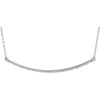 Necklace > 18" > Bar > Diamond > 1/6 CTW