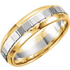 .5 > Band > Design > 6mm > Two-Tone > 14kt