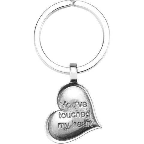 Keyring > Heart > My > Touched > You > Heartprint