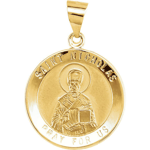 Medal > Nicholas > St. > Round > 18.5mm