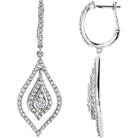 Earrings > Diamond > CTW > 1