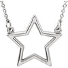 Necklace > 16" > Star