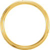 Band > Patterned > Comfort-Fit > 6mm > Two-Tone > 14kt