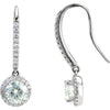 Earrings > Diamond > and > Moissanite > Created