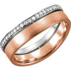 Band > Diamond > 1/3 CTW > 6.5mm > Two-Tone > 14kt