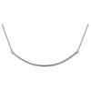 Necklace > 18" > Bar > Curved