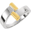 Ring > Bypass > Two-Tone > 14kt