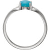 Ring > Cabochon > Chalecedony > Blue.*Multiple Stone and Metal options avaiable*