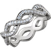Band > Eternity > Diamond > 1/2 CTW.*Multiple Diamond Cuts and Weights available*