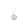 Necklace > 18" > Quartz > Smoky > 20x20mm
