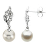 Earrings > Diamond > CTW > 1/Pearl & 1 > Cultured > Freshwater