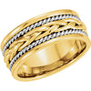 Band > Hand-Woven > 8mm > Two-Tone