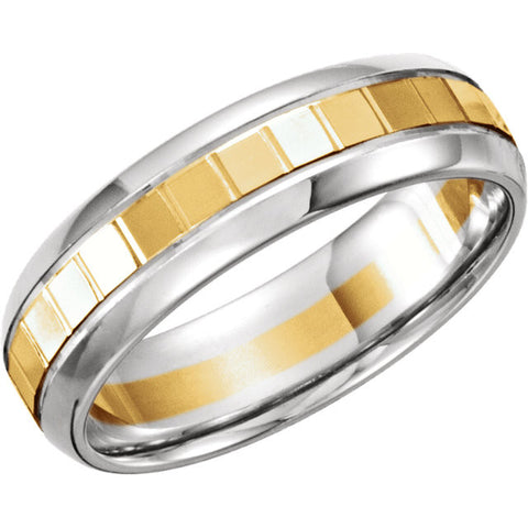 Band > Design > 6mm > Two-Tone > 14kt