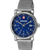 Bracelet > Mesh > Steel > Stainless > with > Dial > Blue > Classic > Urban > Wenger®