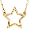 Necklace > 16" > Star