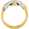 Ring > Puzzle > 4-Piece > Ladies > Two-Tone > 14kt