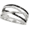 Ring > Diamond > Black & White > 1/2 CTW