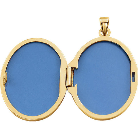 Locket > Oval > Silver > Sterling > Plated > Gold > Yellow