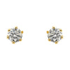 Earrings > Stud > Post > Friction > Diamond > 1/3 CTW