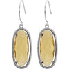 s > Dangle > Rope-Styled > Quartz > Honey > Oval > 10mm > X > 25 > Silver > Sterling