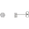 Earrings > Diamond > 1/10 CTW