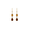 Earrings > Citrine & Diamond > Madeira > Citrine, > Genuine