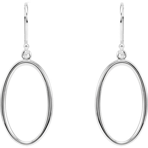 Earrings > Dangle > Oval