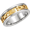 Band > Etruscan-Inspired > White/ > 14kt