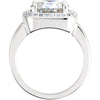 Ring > Diamond > and > Moissanite > Created