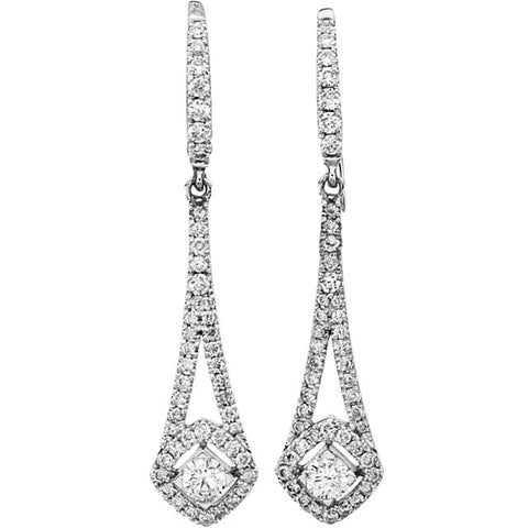 > Earrings > Diamond > 3/4 CTW