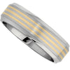Inlay > Yellow > 14kt > with > Band > 7.0mm